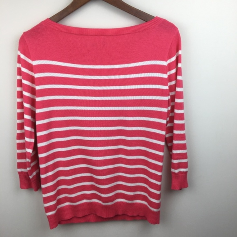 J. CREW FACTORY embellished breton striped sweater - Picture 3 of 6